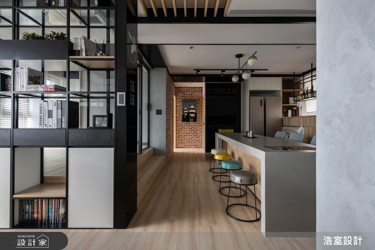 45坪新成屋(5年以下)＿混搭風餐廳吧檯案例圖片＿浩室設計＿浩室_滿滿之10