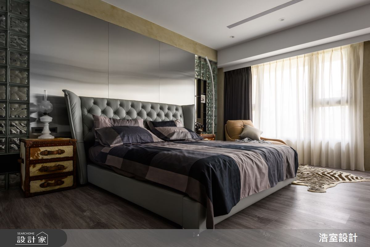 30坪新成屋(5年以下)＿工業風臥室案例圖片＿浩室設計＿浩室_39之9