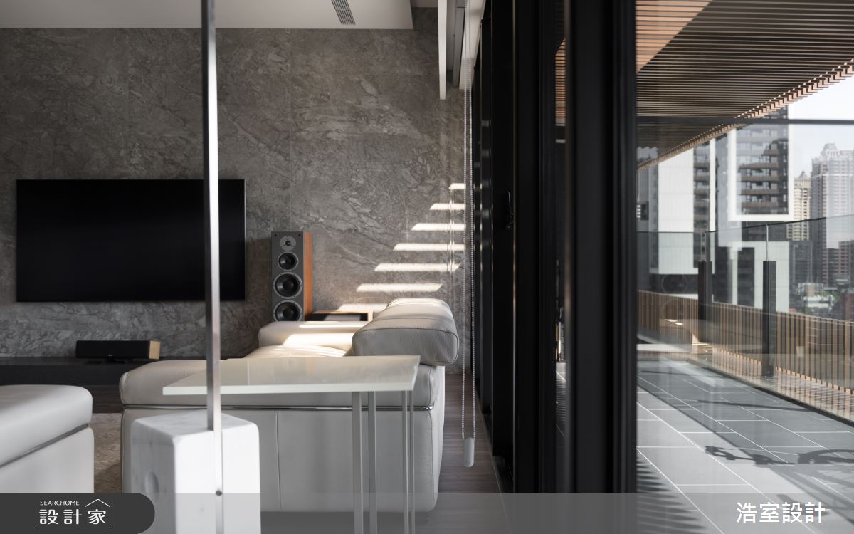 100坪新成屋(5年以下)＿現代風案例圖片＿浩室設計＿浩室_一抹青之8