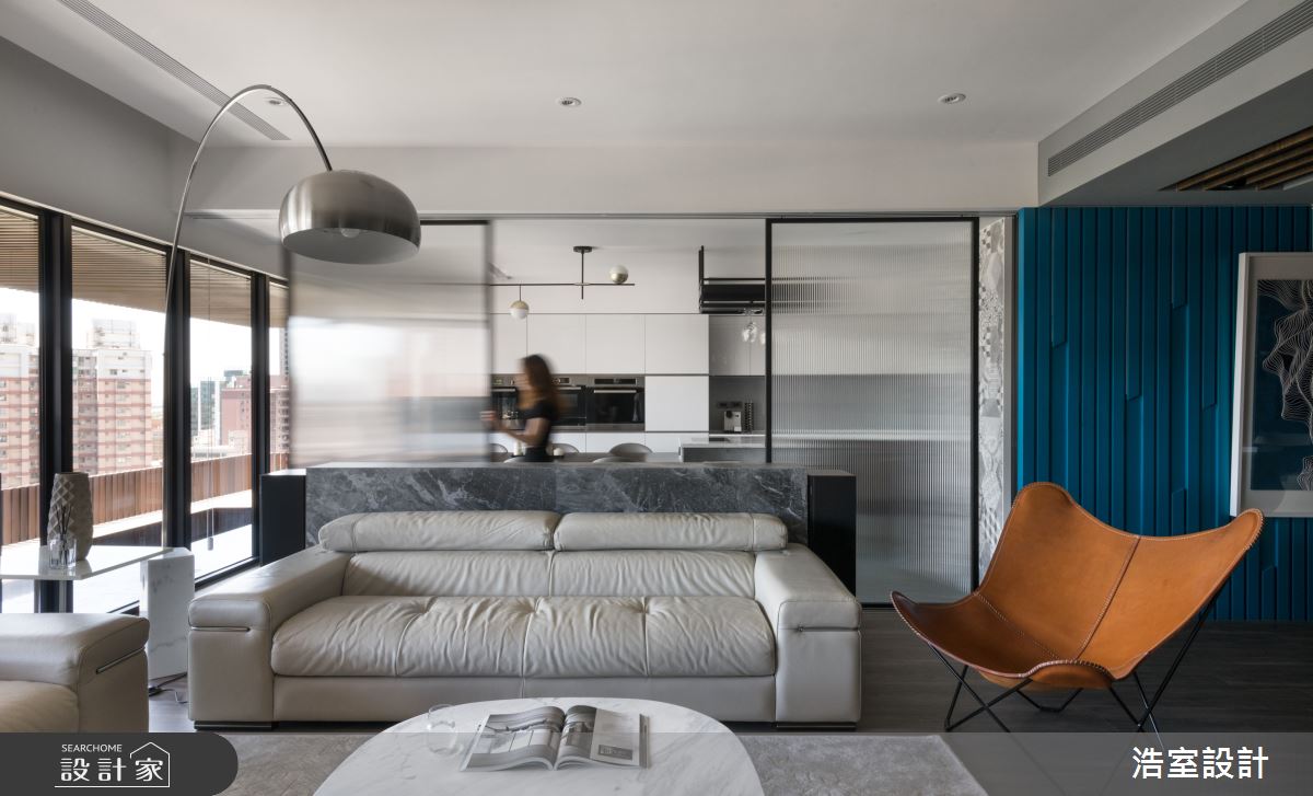 100坪新成屋(5年以下)＿現代風案例圖片＿浩室設計＿浩室_一抹青之12
