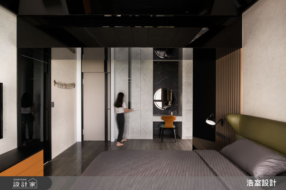60坪新成屋(5年以下)＿現代風臥室案例圖片＿浩室設計＿浩室_釷星的光澤之21