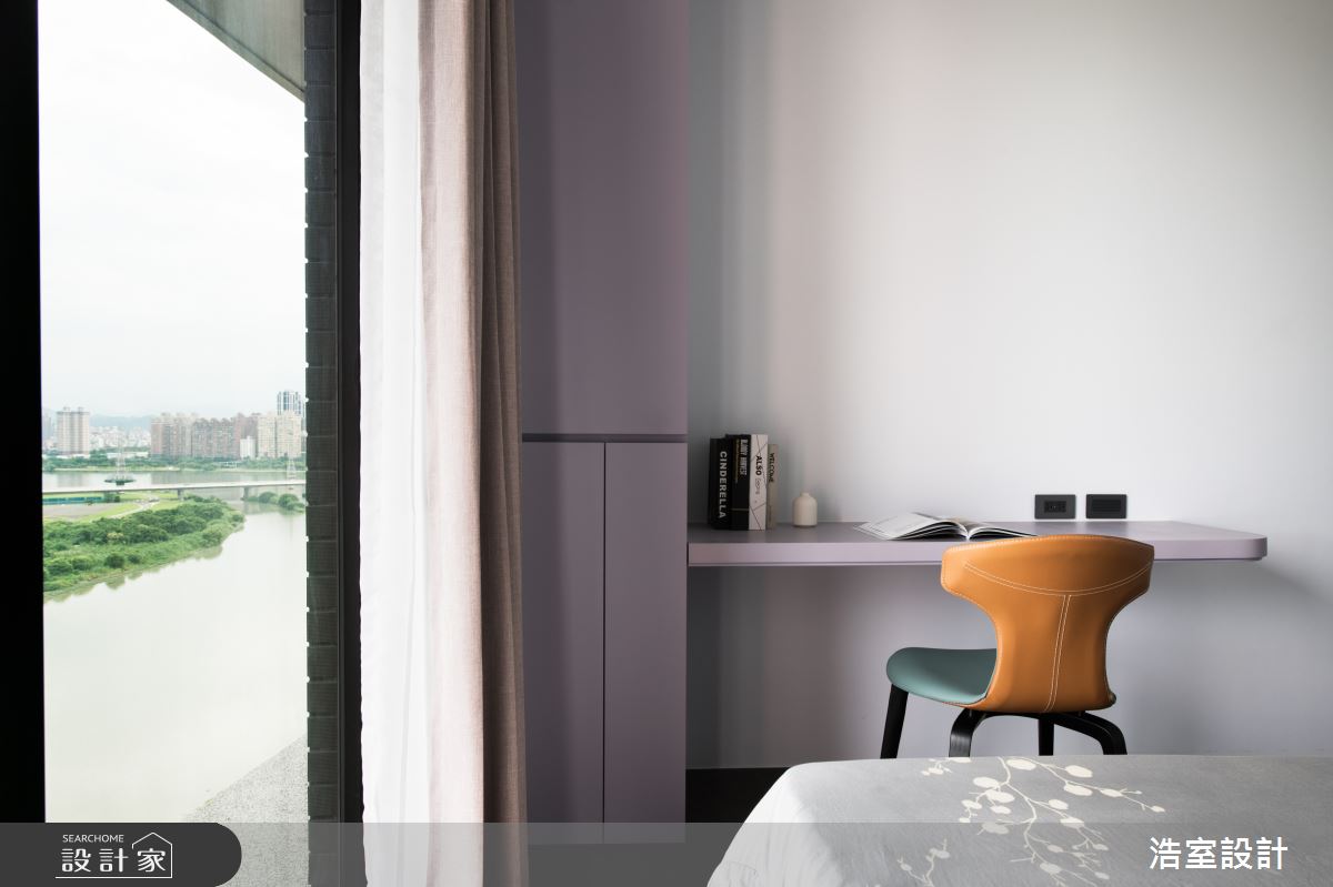 60坪新成屋(5年以下)＿現代風臥室案例圖片＿浩室設計＿浩室_釷星的光澤之23