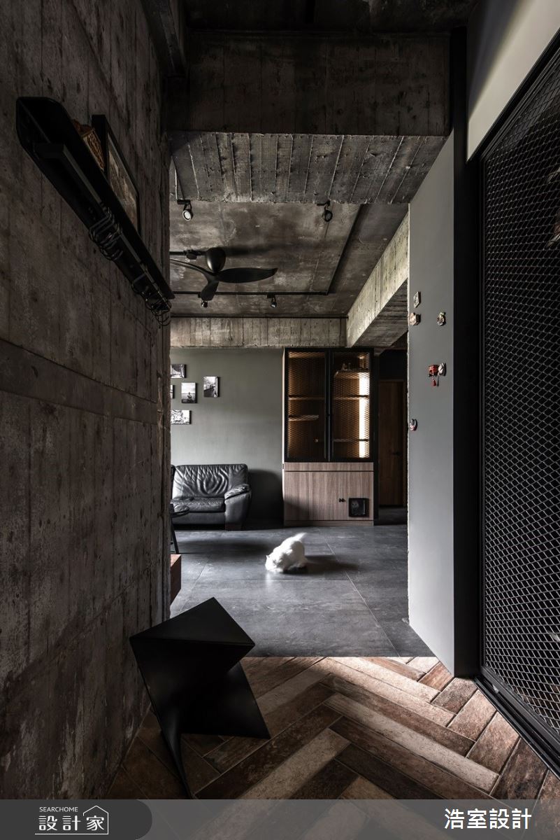 35坪新成屋(5年以下)＿工業風案例圖片＿浩室設計＿浩室_裸妝之16