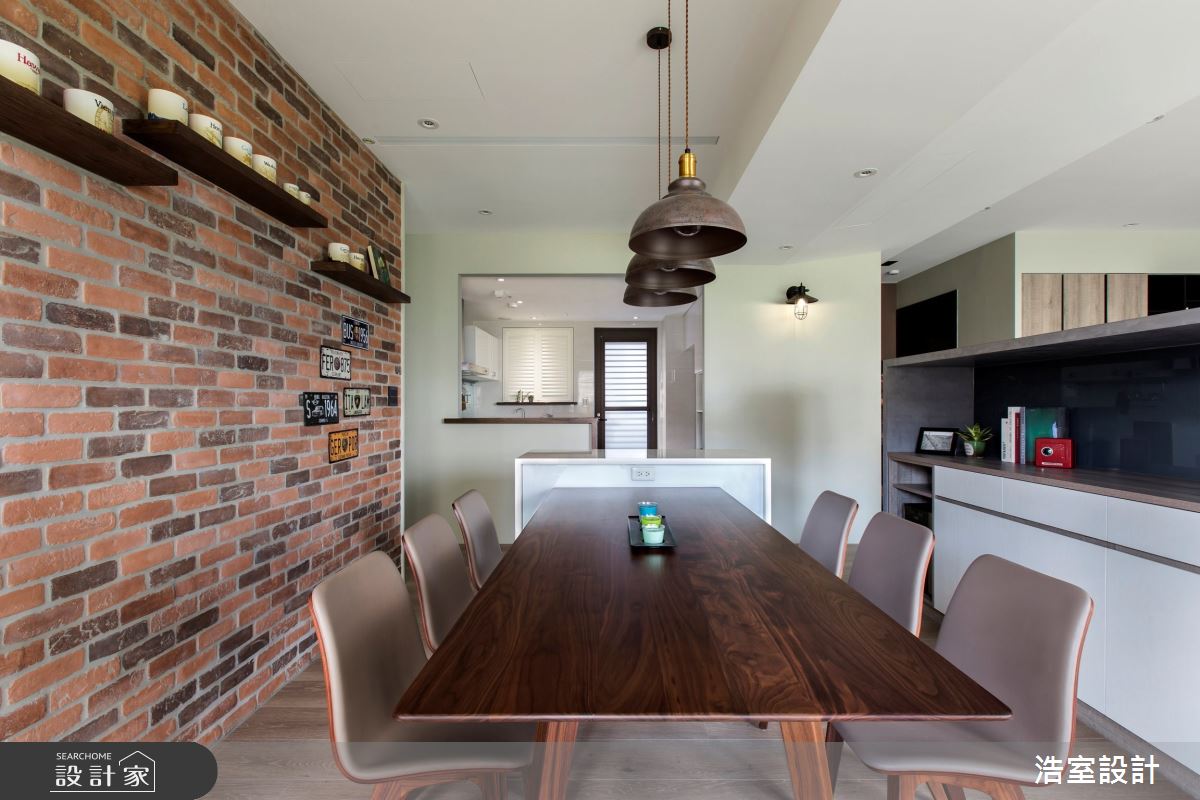 35坪新成屋(5年以下)＿現代風餐廳案例圖片＿浩室設計＿浩室_43之11