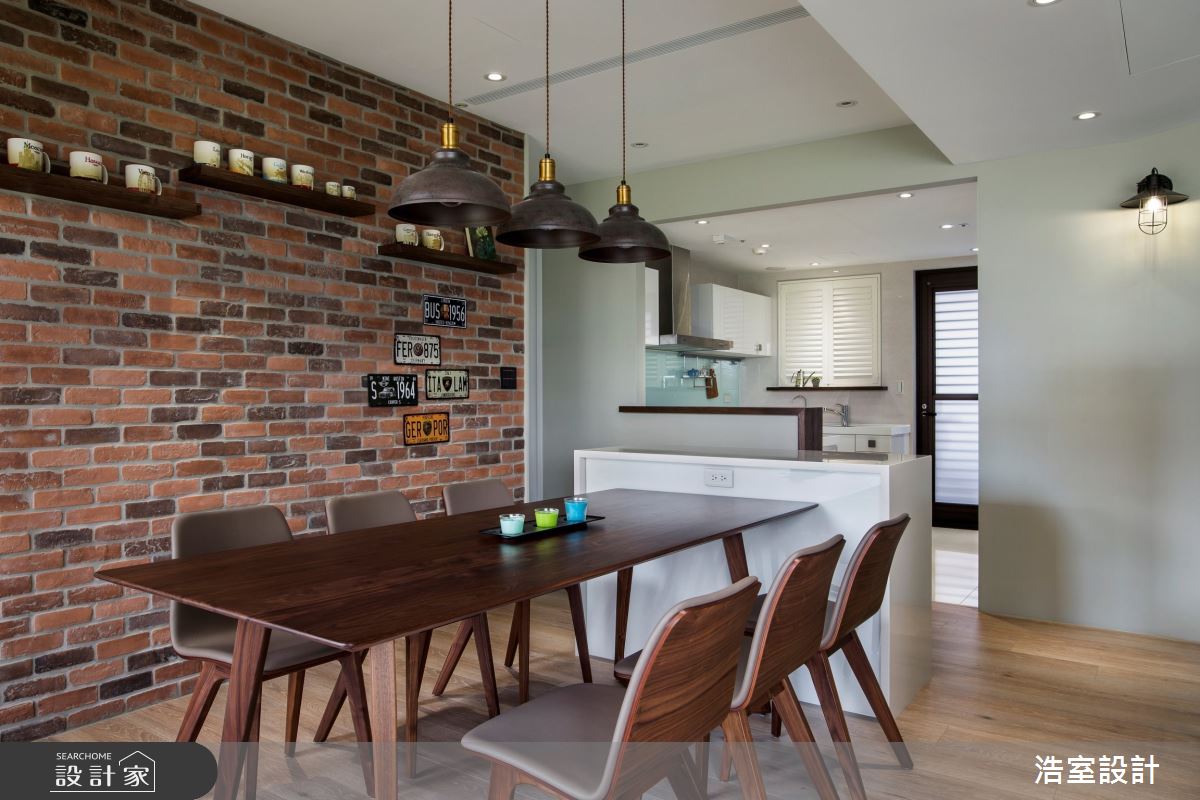 35坪新成屋(5年以下)＿現代風餐廳案例圖片＿浩室設計＿浩室_43之12