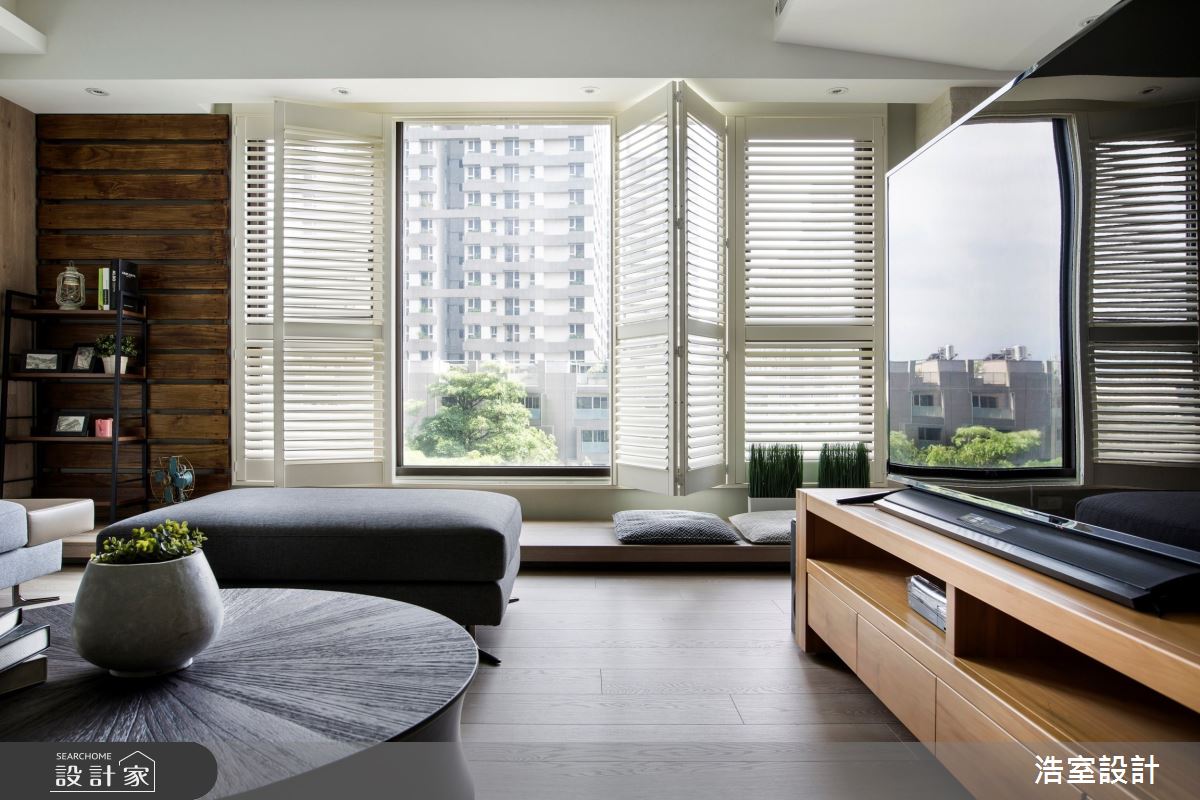 35坪新成屋(5年以下)＿現代風客廳案例圖片＿浩室設計＿浩室_43之4