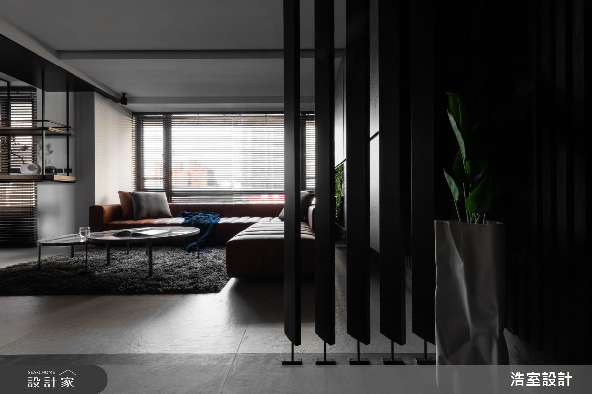 45坪中古屋(5~15年)＿現代風玄關案例圖片＿浩室設計＿浩室_鑿光 ‧ 見境之1