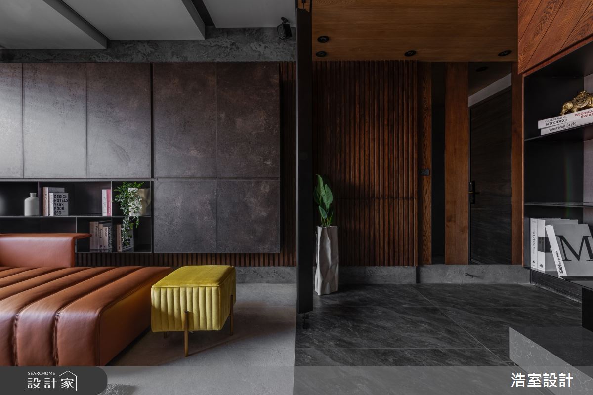 45坪中古屋(5~15年)＿現代風玄關案例圖片＿浩室設計＿浩室_鑿光 ‧ 見境之3