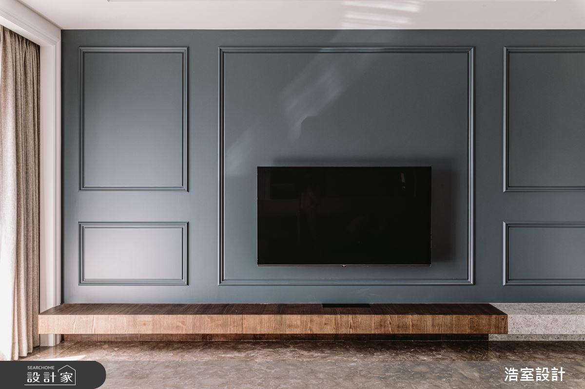 45坪中古屋(5~15年)＿混搭風客廳案例圖片＿浩室設計＿浩室_延攬光影之7