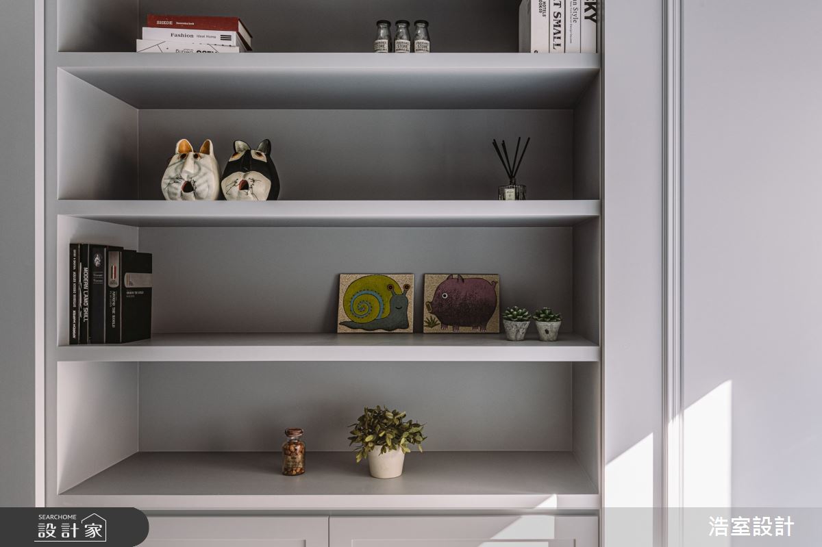 45坪中古屋(5~15年)＿混搭風書房案例圖片＿浩室設計＿浩室_延攬光影之14