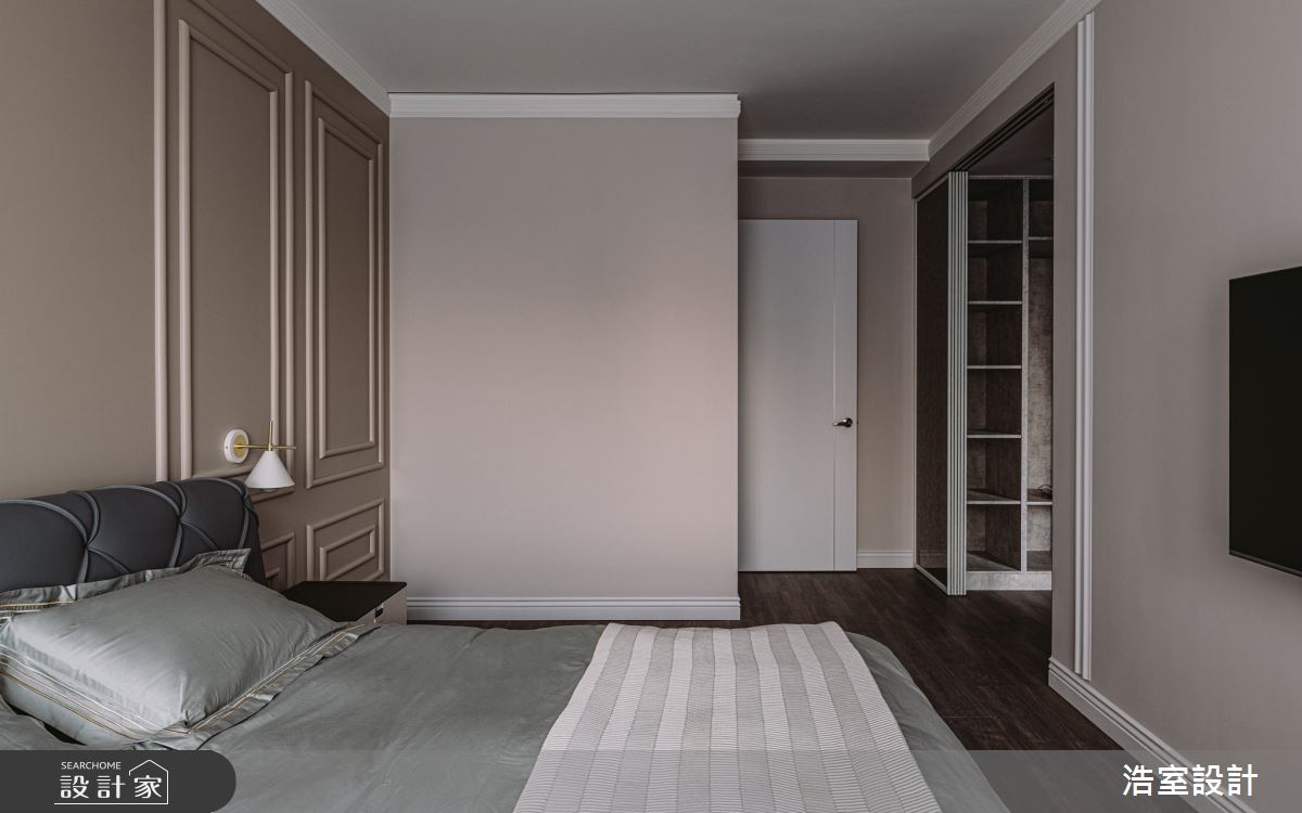 45坪中古屋(5~15年)＿混搭風臥室案例圖片＿浩室設計＿浩室_延攬光影之17