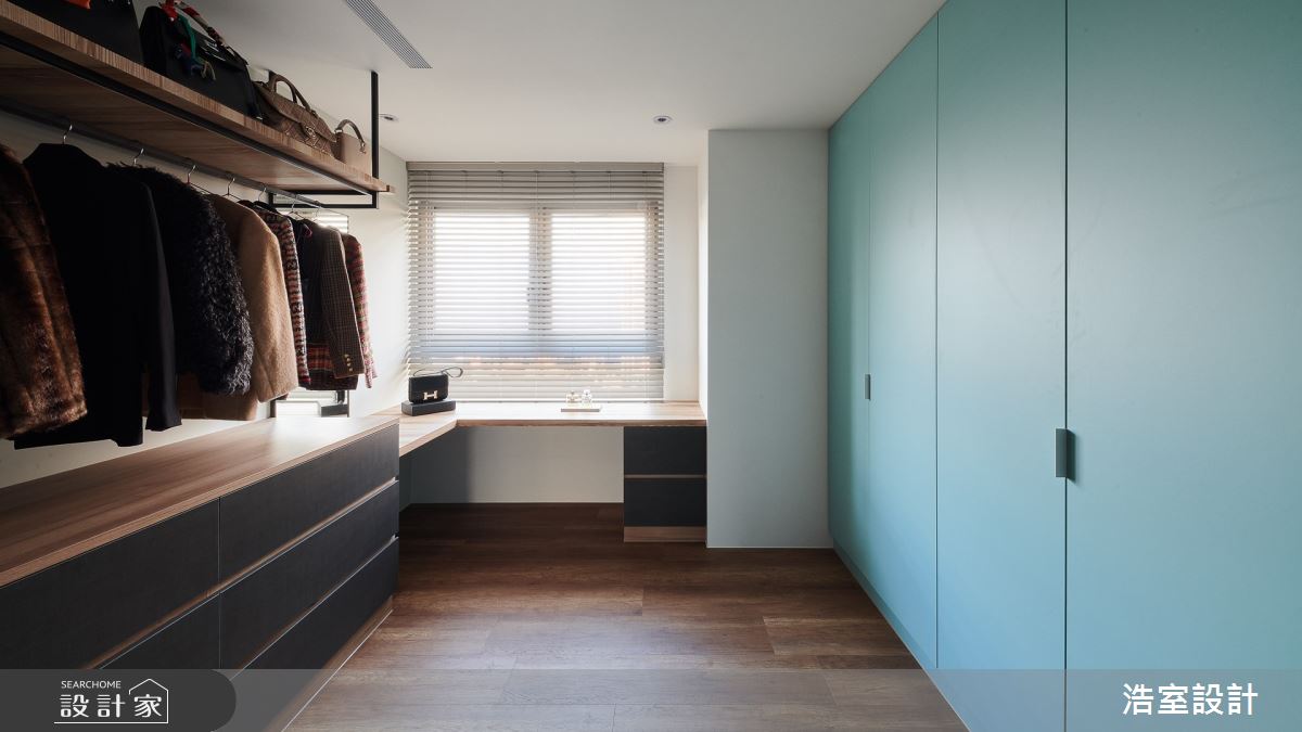 50坪新成屋(5年以下)＿現代風更衣間案例圖片＿浩室設計＿浩室_愛馬人仕之15