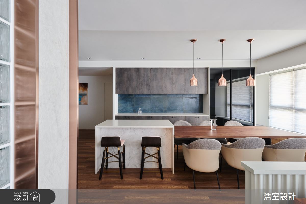 50坪新成屋(5年以下)＿現代風餐廳案例圖片＿浩室設計＿浩室_愛馬人仕之9