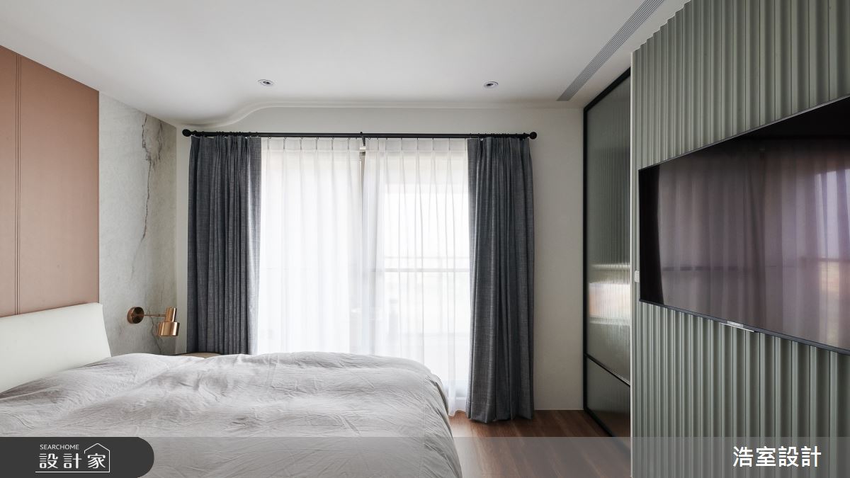 50坪新成屋(5年以下)＿現代風臥室案例圖片＿浩室設計＿浩室_愛馬人仕之13