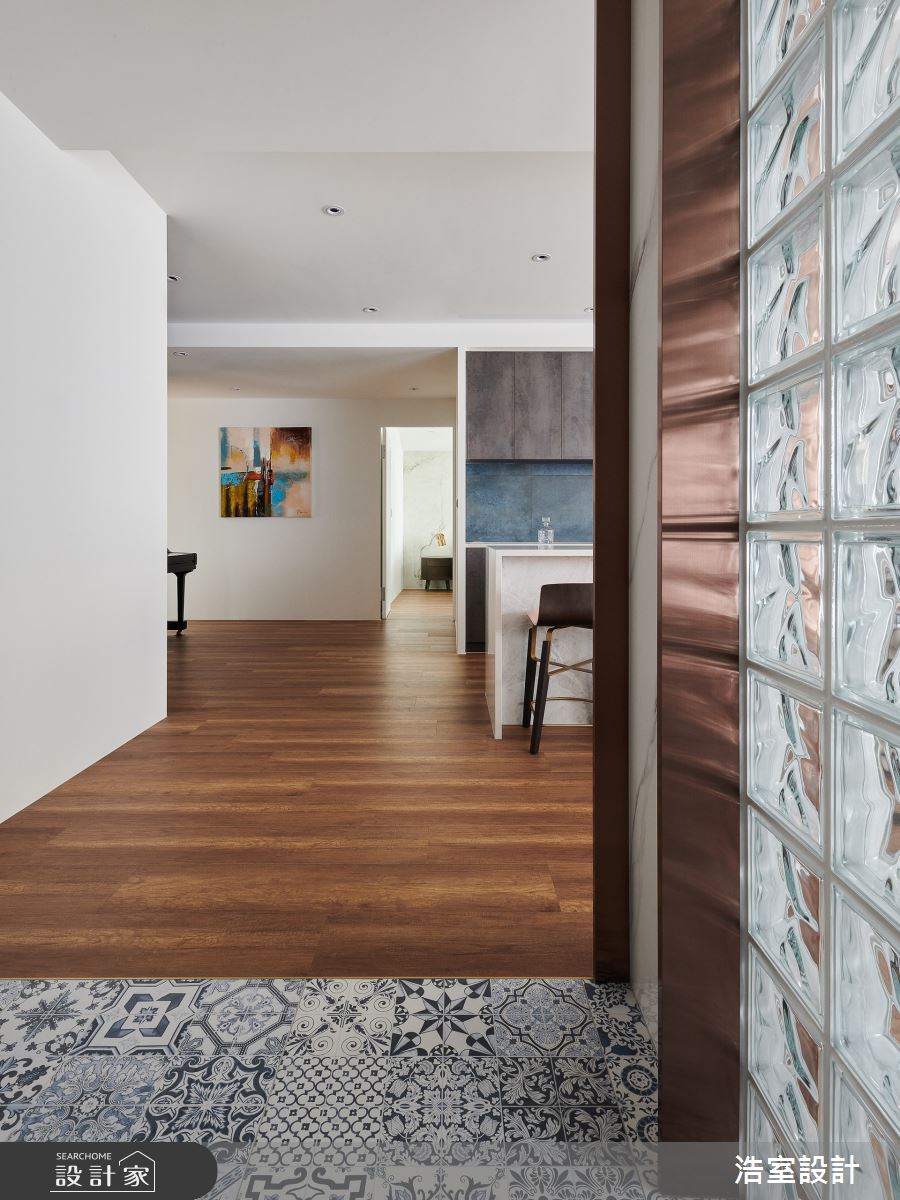 50坪新成屋(5年以下)＿現代風玄關案例圖片＿浩室設計＿浩室_愛馬人仕之1