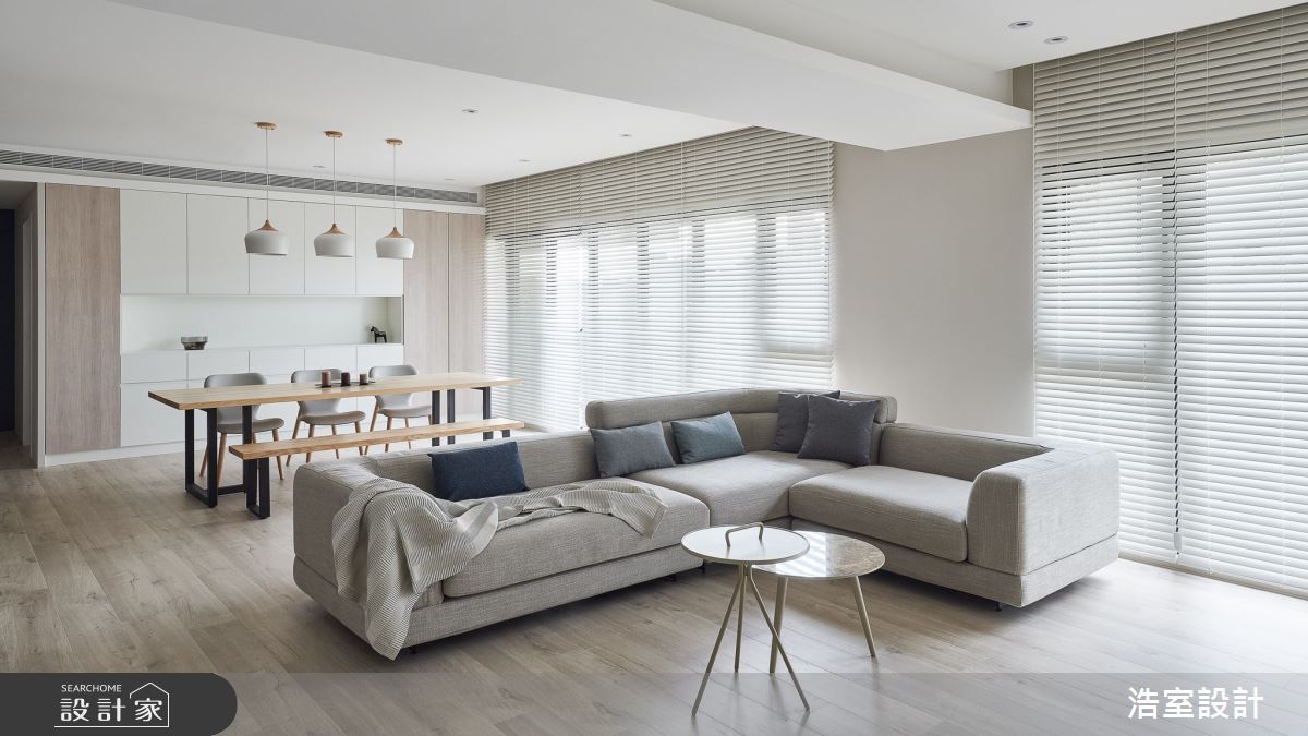 45坪新成屋(5年以下)＿北歐風案例圖片＿浩室設計＿浩室_淨區之2