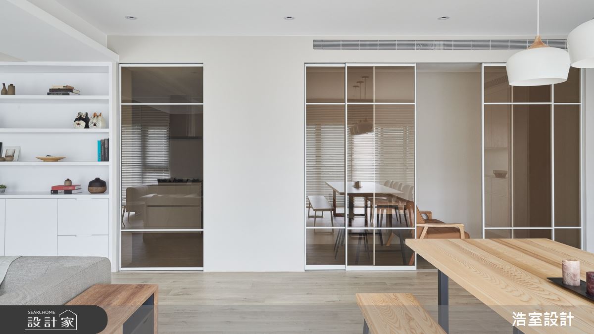 45坪新成屋(5年以下)＿北歐風案例圖片＿浩室設計＿浩室_淨區之5