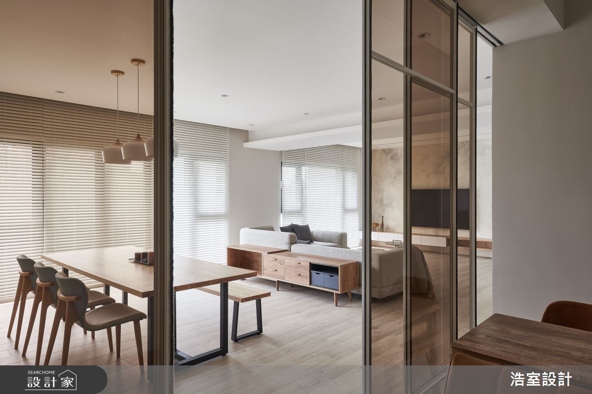 45坪新成屋(5年以下)＿北歐風案例圖片＿浩室設計＿浩室_淨區之8