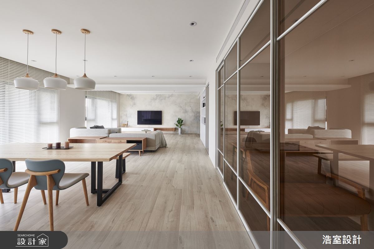 45坪新成屋(5年以下)＿北歐風案例圖片＿浩室設計＿浩室_淨區之9
