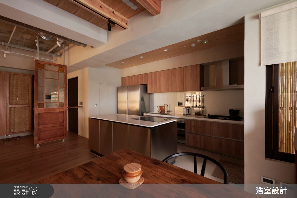 25坪新成屋(5年以下)＿人文禪風廚房案例圖片＿浩室設計＿浩室_韶光1960之13