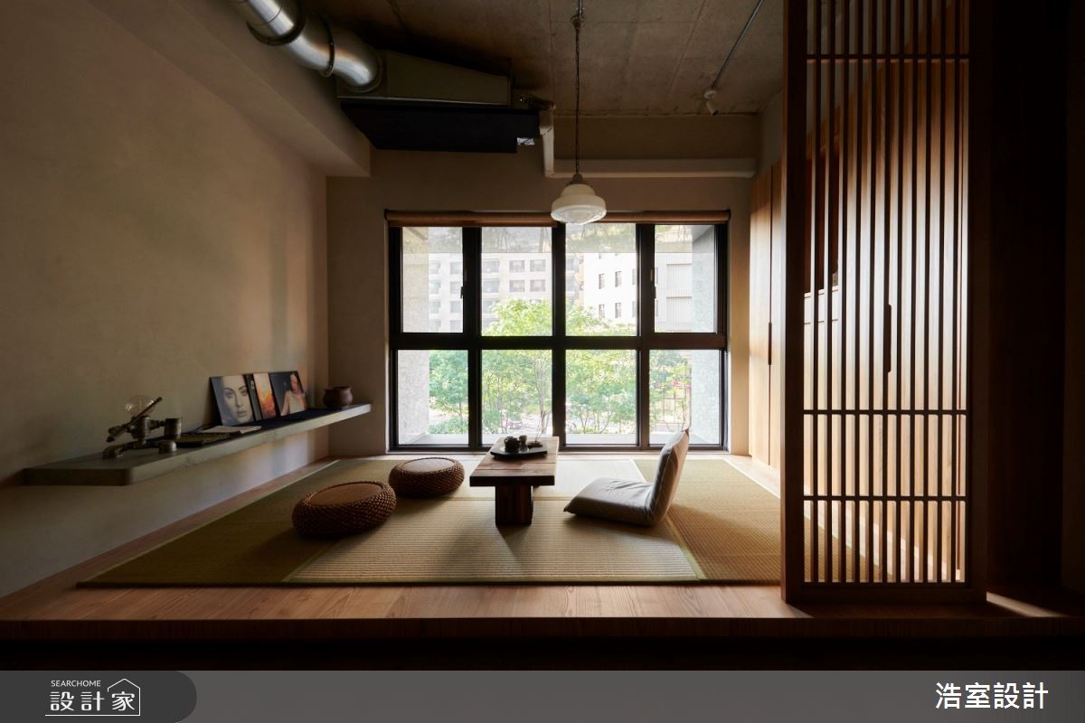 25坪新成屋(5年以下)＿人文禪風和室案例圖片＿浩室設計＿浩室_韶光1960之4