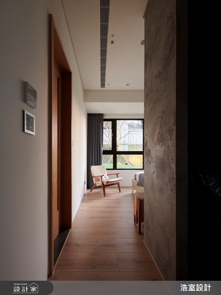 25坪新成屋(5年以下)＿人文禪風臥室案例圖片＿浩室設計＿浩室_韶光1960之17