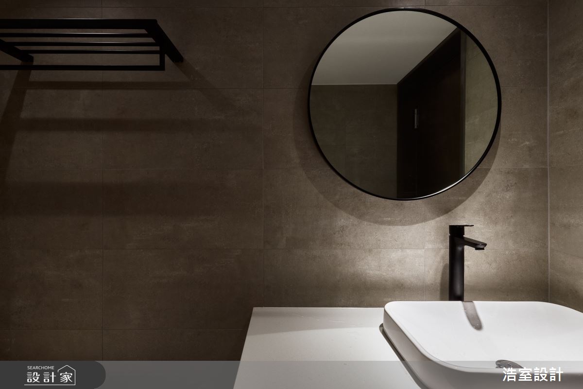 38坪新成屋(5年以下)＿現代風浴室案例圖片＿浩室設計＿浩室_紳士限定之15