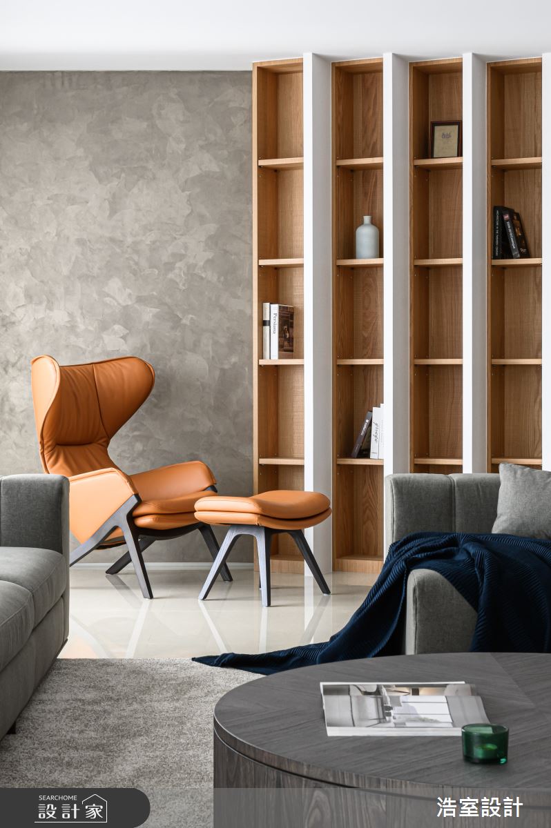 85坪新成屋(5年以下)＿混搭風客廳案例圖片＿浩室設計＿浩室_大境之4