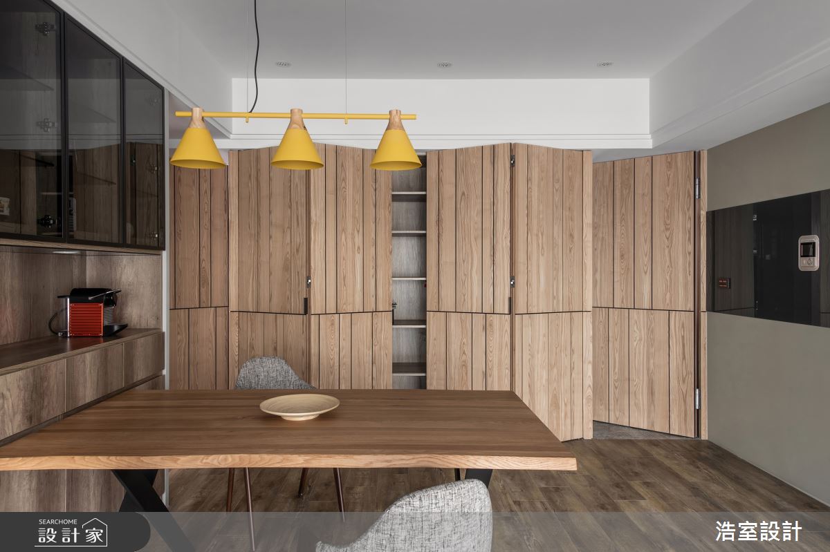 40坪新成屋(5年以下)＿混搭風餐廳案例圖片＿浩室設計＿浩室_摺之8