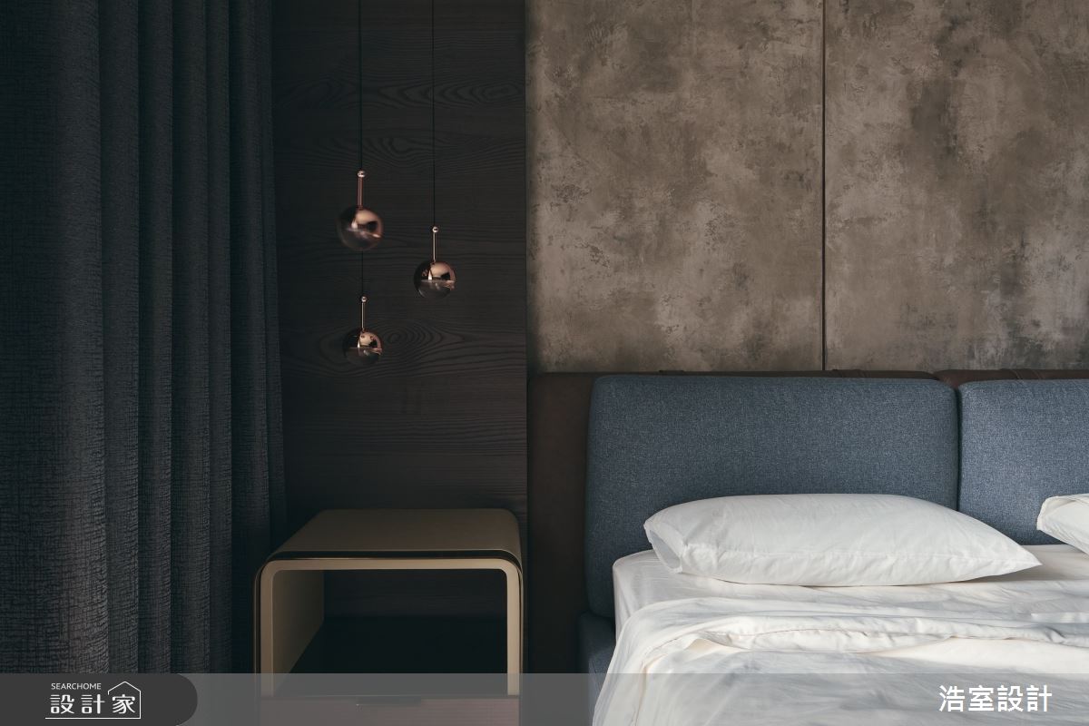 35坪新成屋(5年以下)＿飯店風臥室案例圖片＿浩室設計＿浩室_旅人 .long stay之17