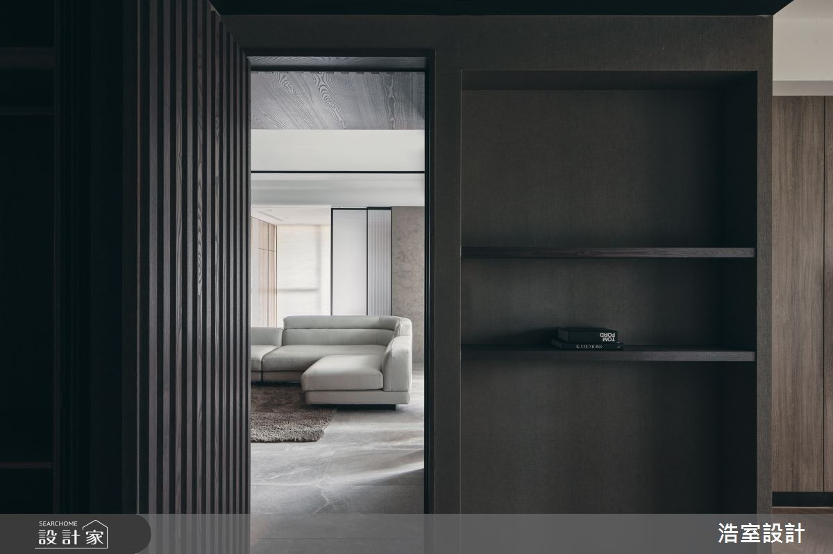 35坪新成屋(5年以下)＿飯店風走廊案例圖片＿浩室設計＿浩室_旅人 .long stay之14