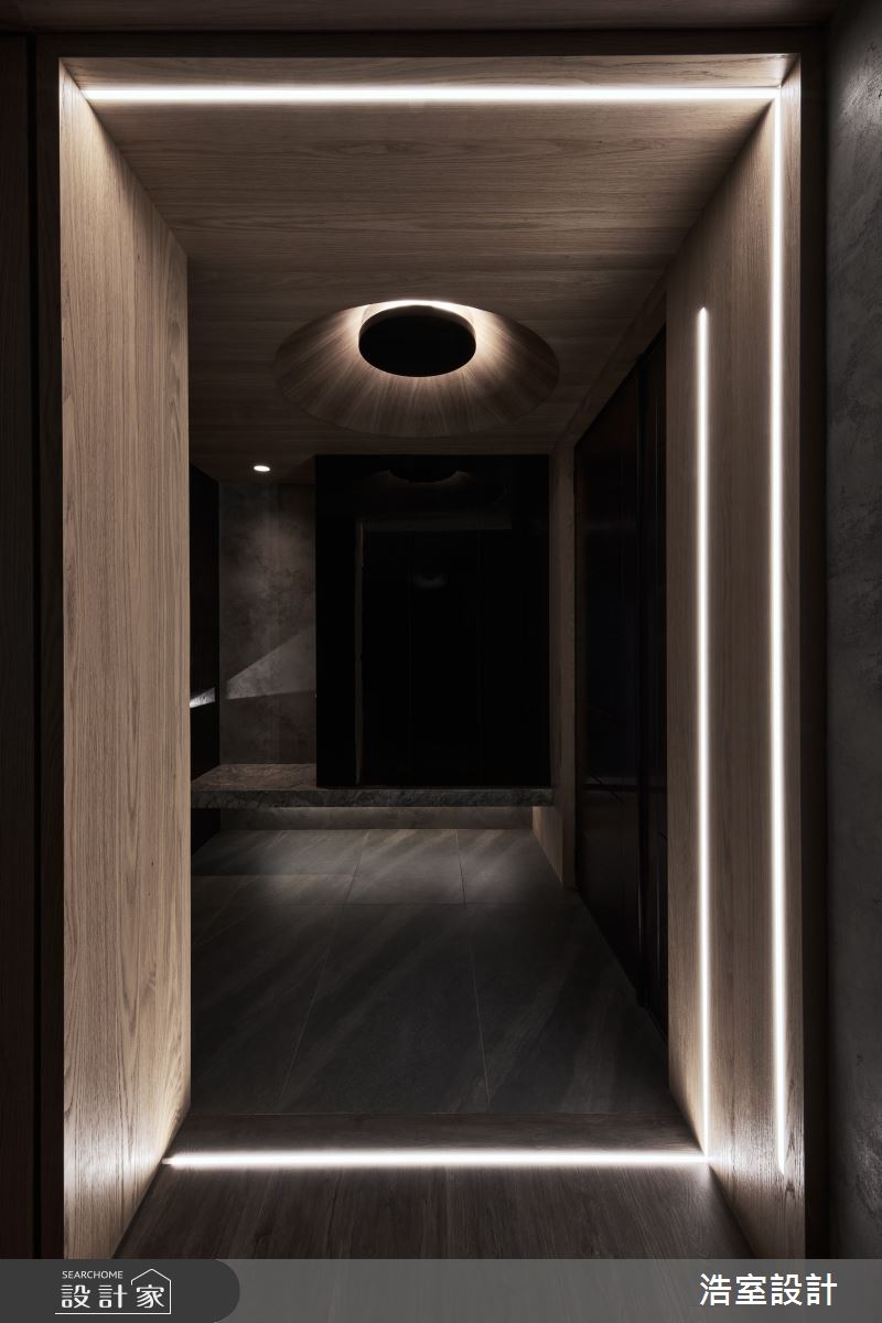 40坪新成屋(5年以下)＿現代風玄關案例圖片＿浩室設計＿浩室_馭影之3