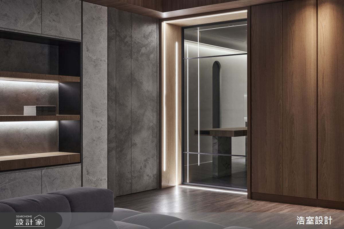 40坪新成屋(5年以下)＿現代風客廳餐廳案例圖片＿浩室設計＿浩室_馭影之6