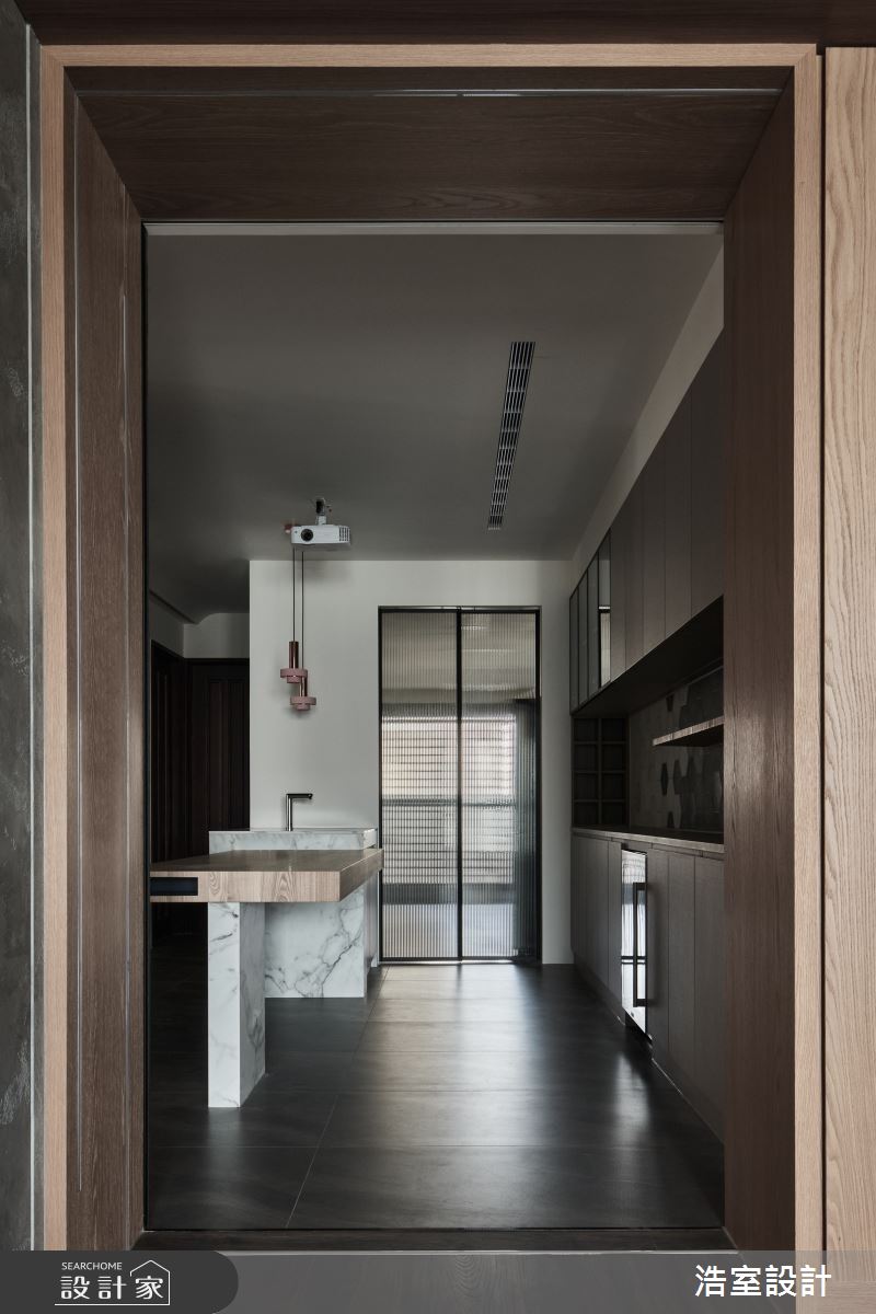 40坪新成屋(5年以下)＿現代風餐廳吧檯案例圖片＿浩室設計＿浩室_馭影之14