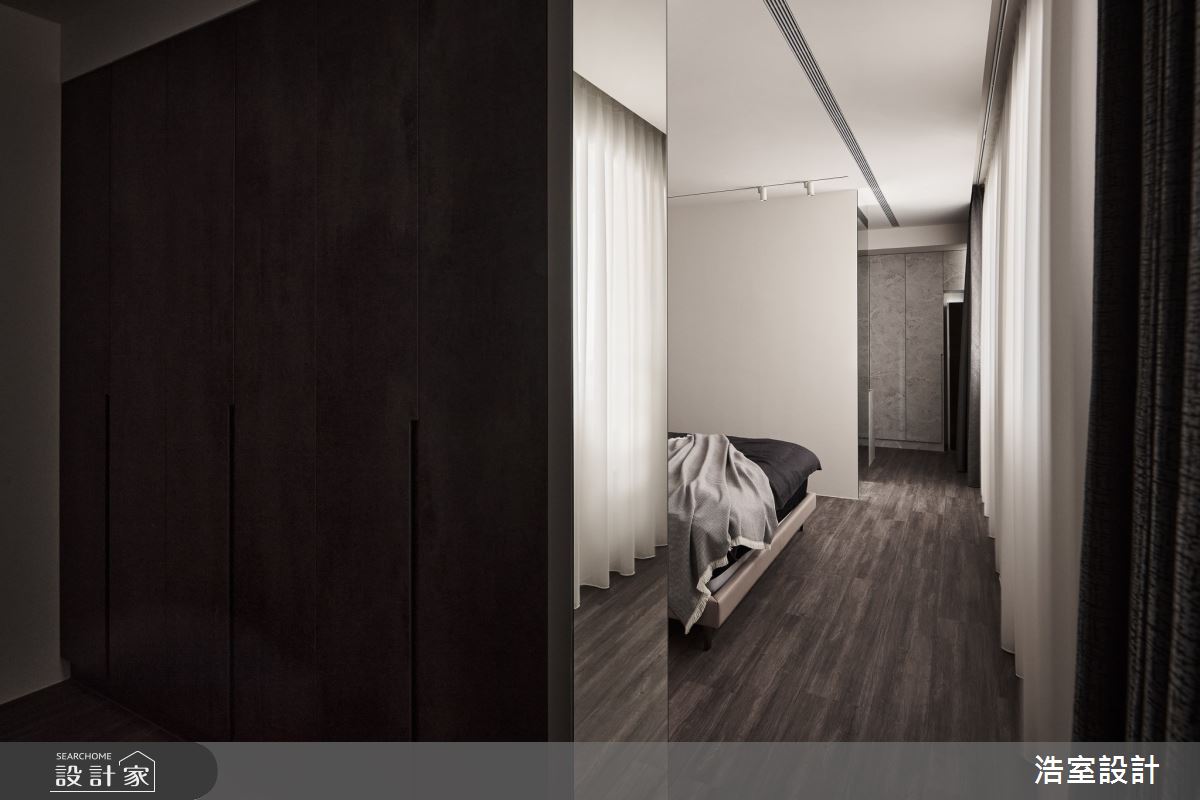 40坪新成屋(5年以下)＿現代風臥室客房案例圖片＿浩室設計＿浩室_馭影之16