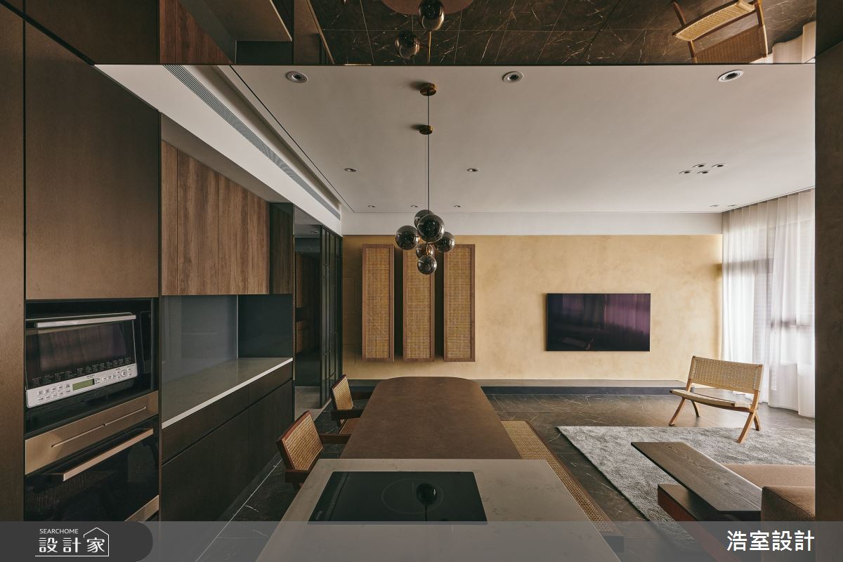 40坪新成屋(5年以下)＿新中式風餐廳案例圖片＿浩室設計＿浩室_60之5