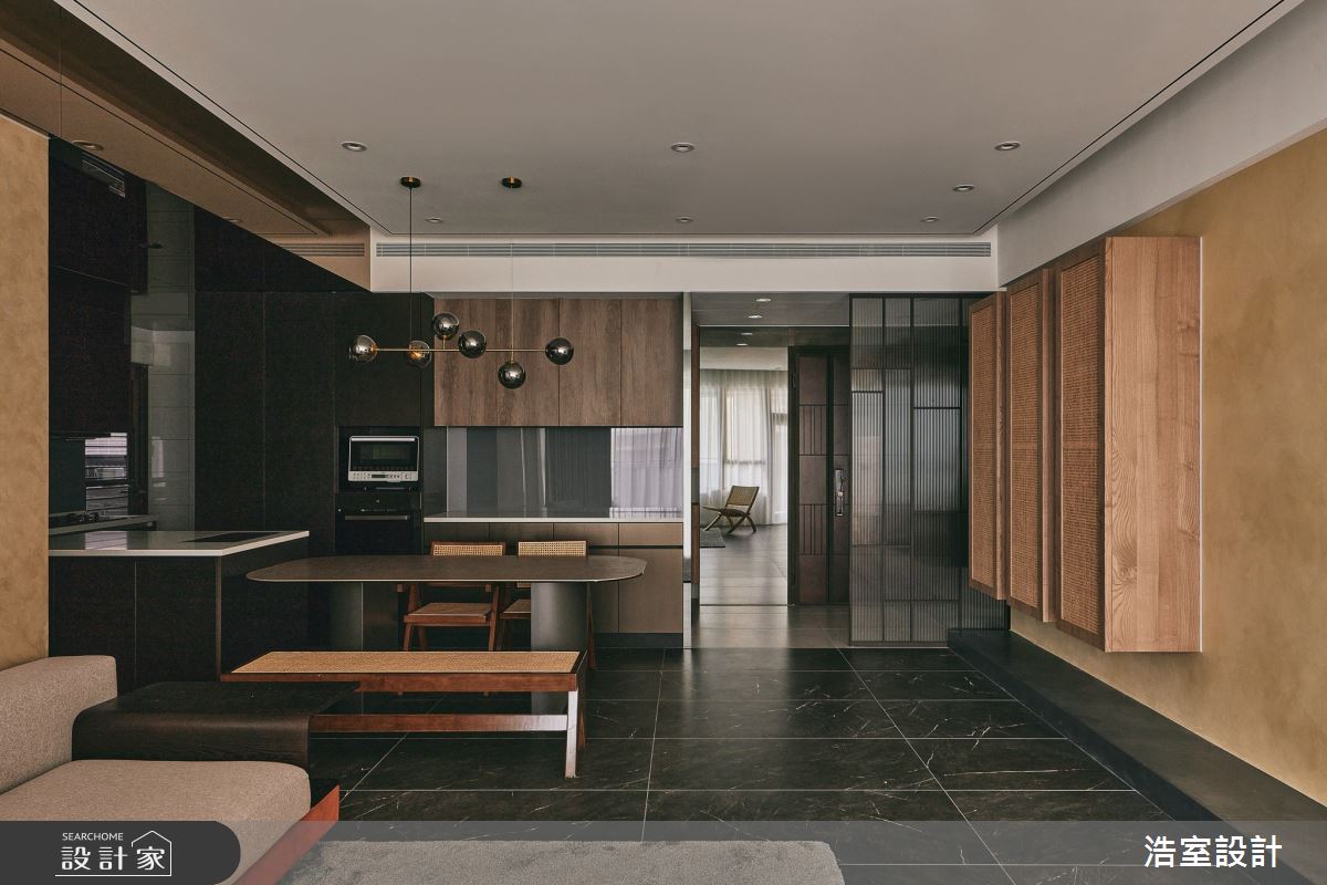 40坪新成屋(5年以下)＿新中式風客廳案例圖片＿浩室設計＿浩室_60之8