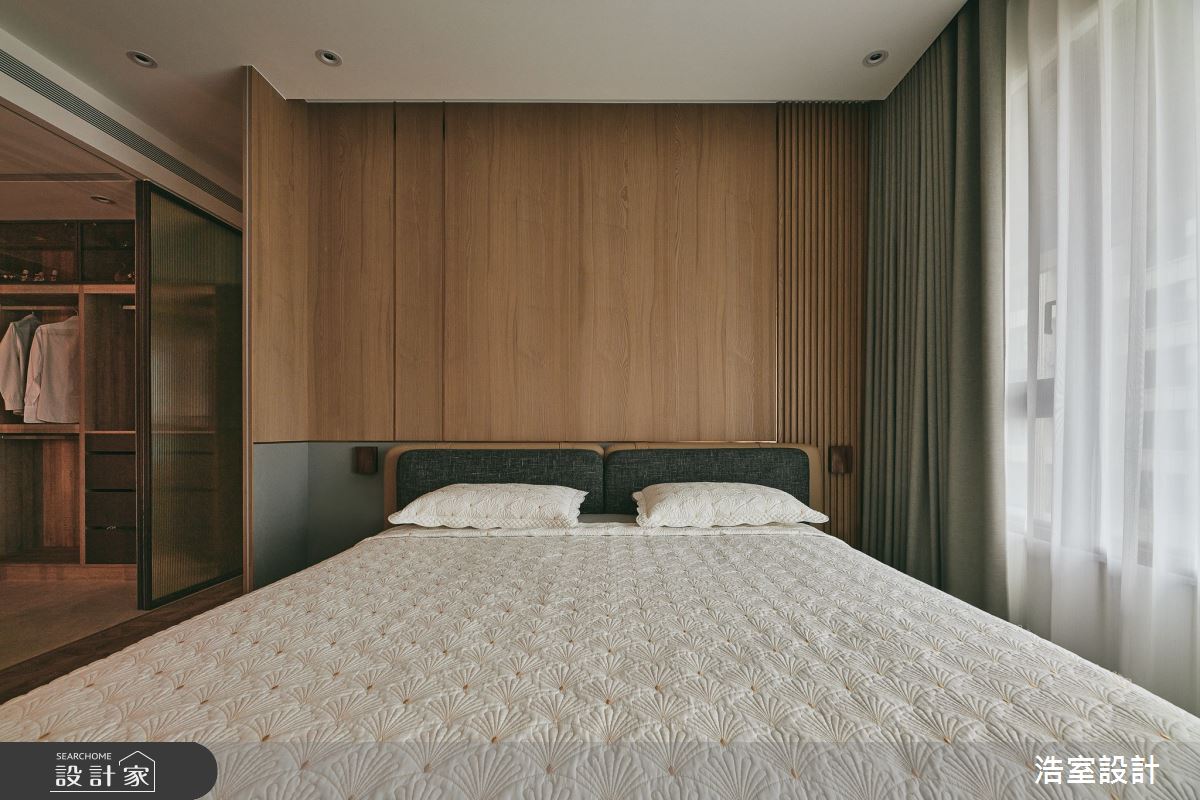 40坪新成屋(5年以下)＿新中式風臥室案例圖片＿浩室設計＿浩室_60之11
