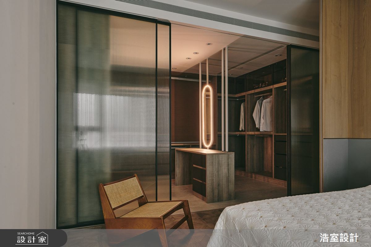 40坪新成屋(5年以下)＿新中式風更衣間案例圖片＿浩室設計＿浩室_60之12