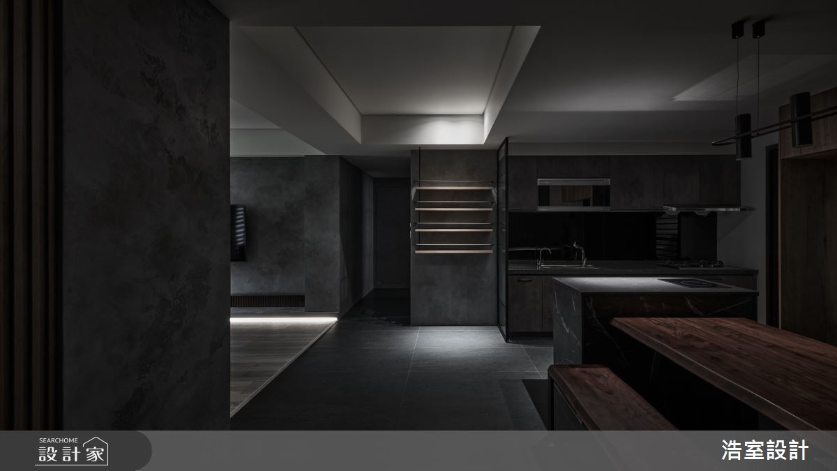 30坪新成屋(5年以下)＿混搭風餐廳案例圖片＿浩室設計＿浩室_墨抑之3