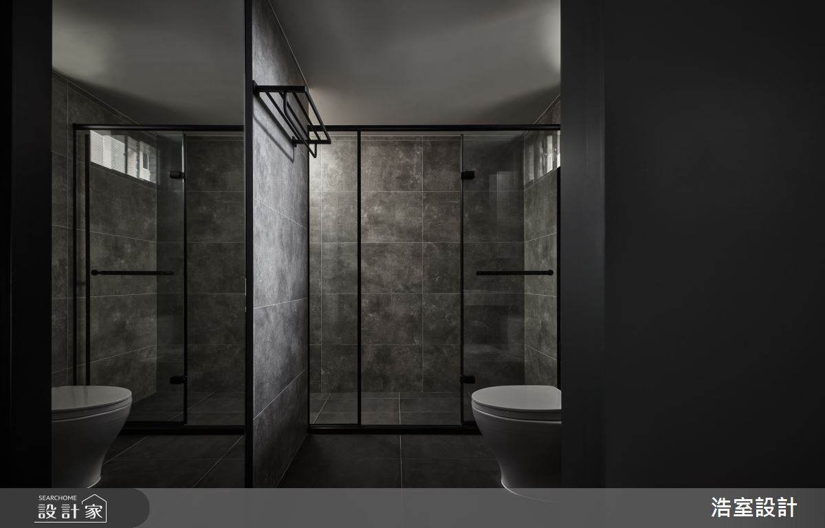 30坪新成屋(5年以下)＿混搭風浴室案例圖片＿浩室設計＿浩室_墨抑之8