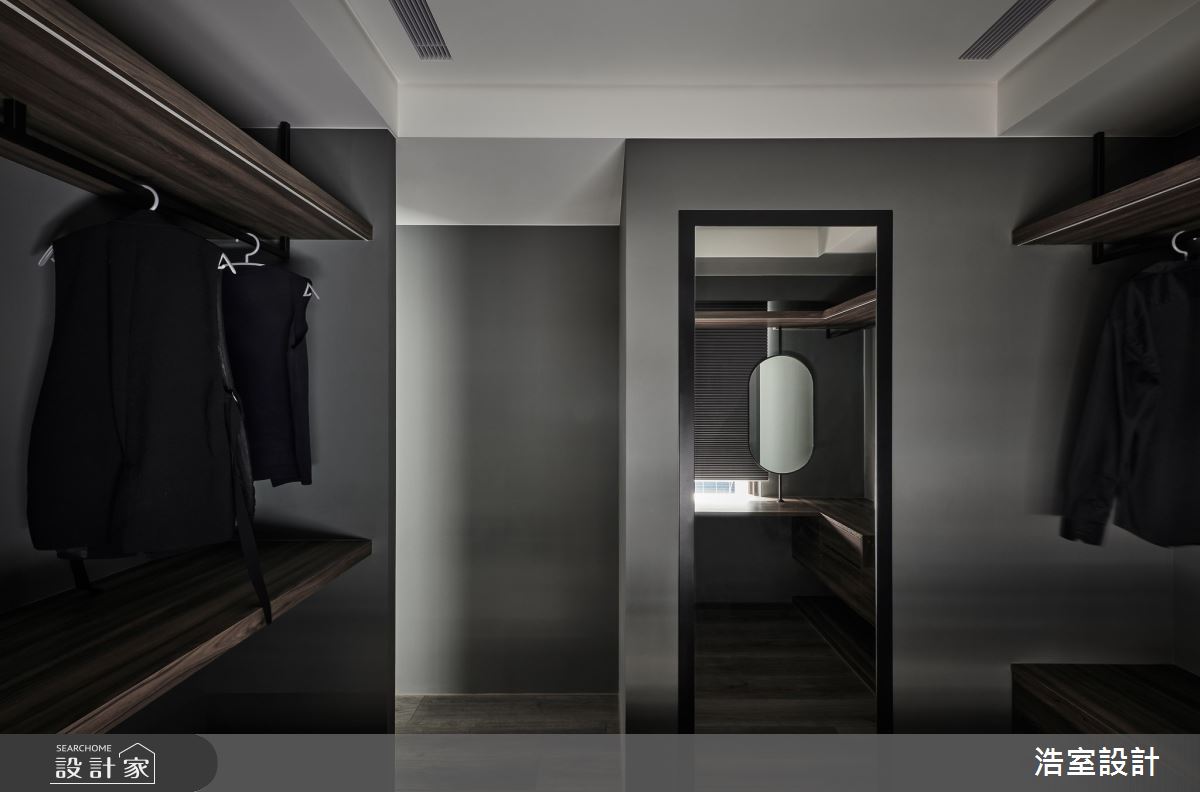 30坪新成屋(5年以下)＿混搭風更衣間案例圖片＿浩室設計＿浩室_墨抑之9