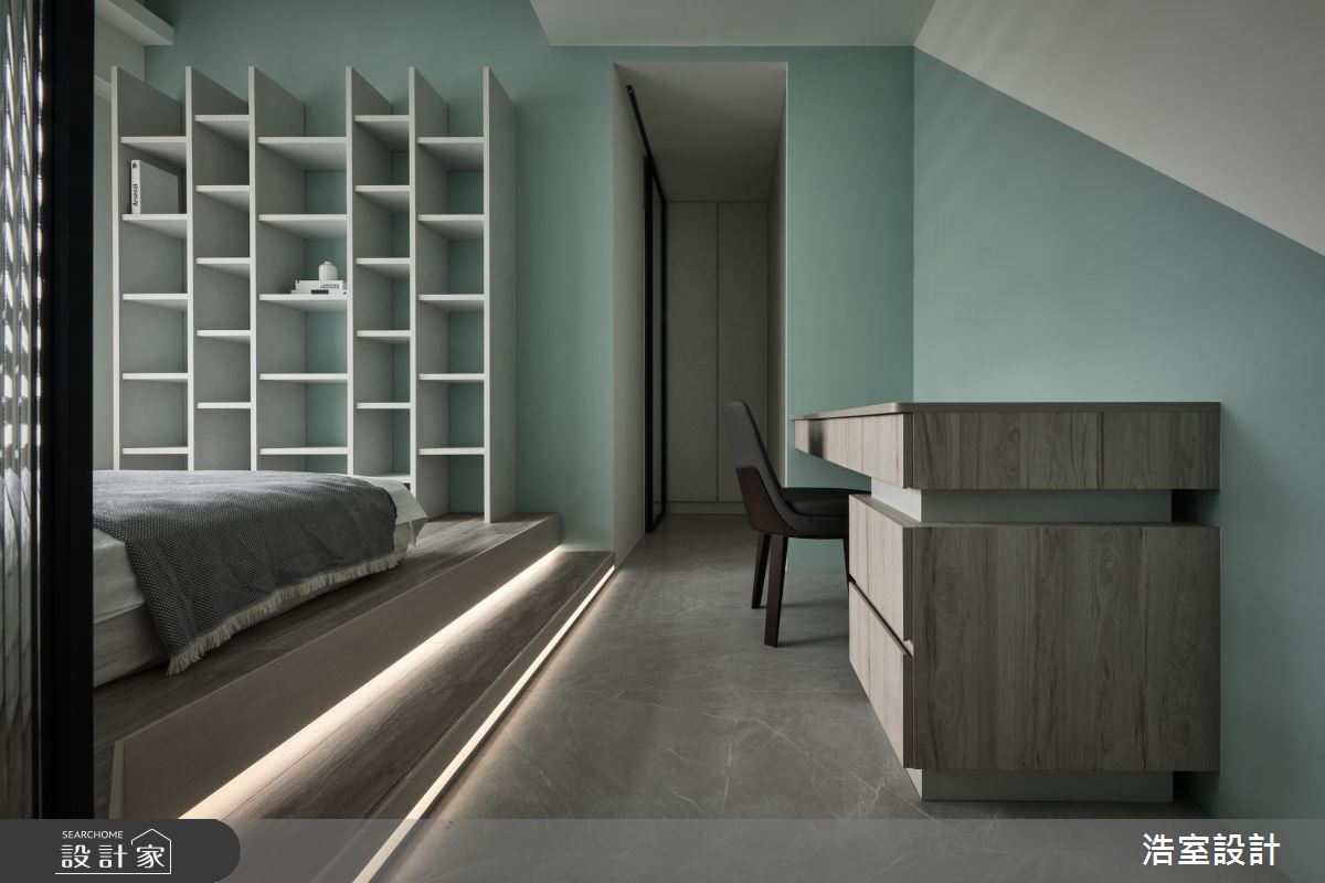 30坪新成屋(5年以下)＿混搭風臥室案例圖片＿浩室設計＿浩室_墨抑之15
