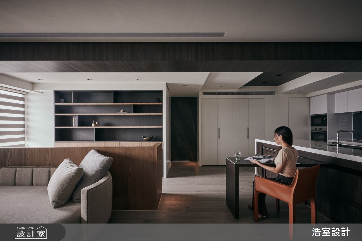29坪新成屋(5年以下)＿現代風客廳案例圖片＿浩室設計＿浩室_賦巧之2