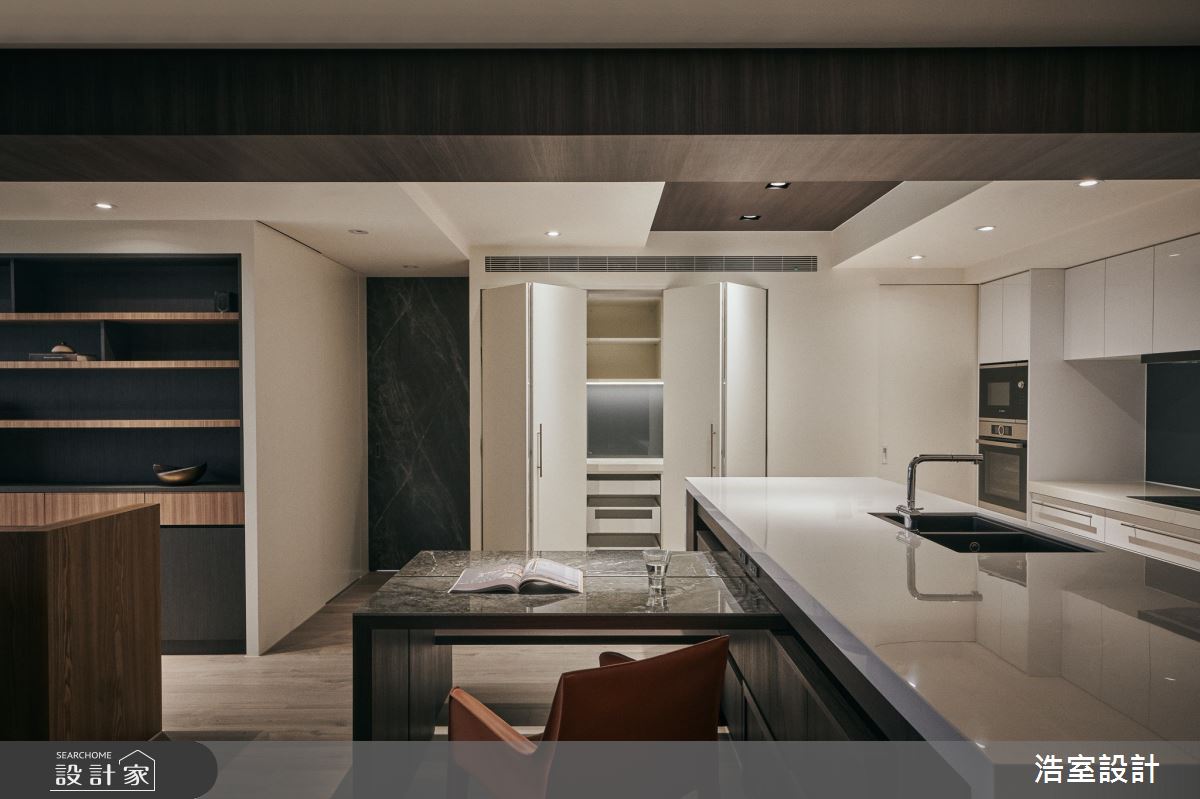 29坪新成屋(5年以下)＿現代風中島案例圖片＿浩室設計＿浩室_賦巧之5
