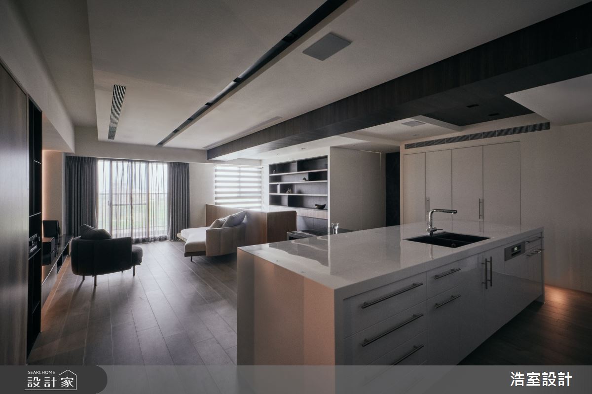 29坪新成屋(5年以下)＿現代風中島案例圖片＿浩室設計＿浩室_賦巧之7