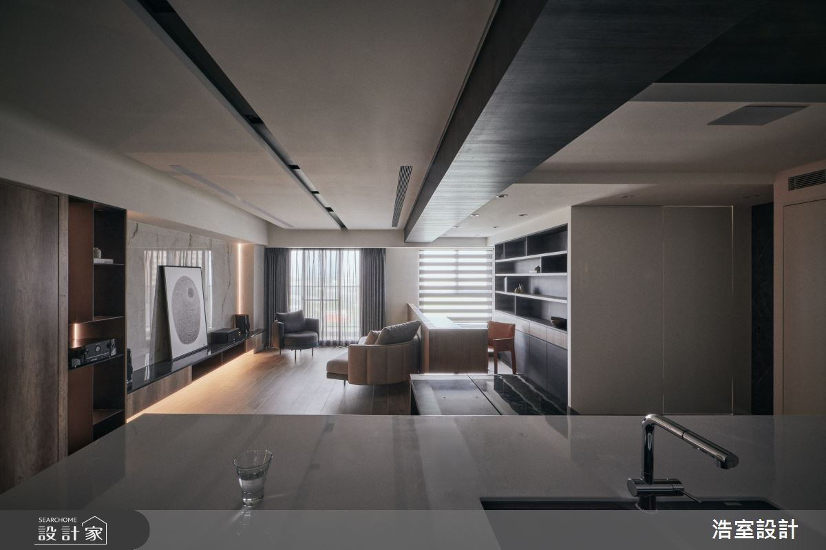 29坪新成屋(5年以下)＿現代風客廳案例圖片＿浩室設計＿浩室_賦巧之8