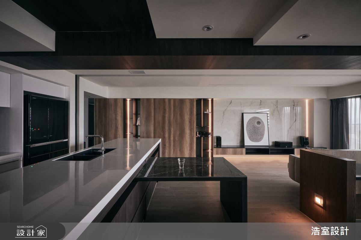 29坪新成屋(5年以下)＿現代風中島案例圖片＿浩室設計＿浩室_賦巧之10