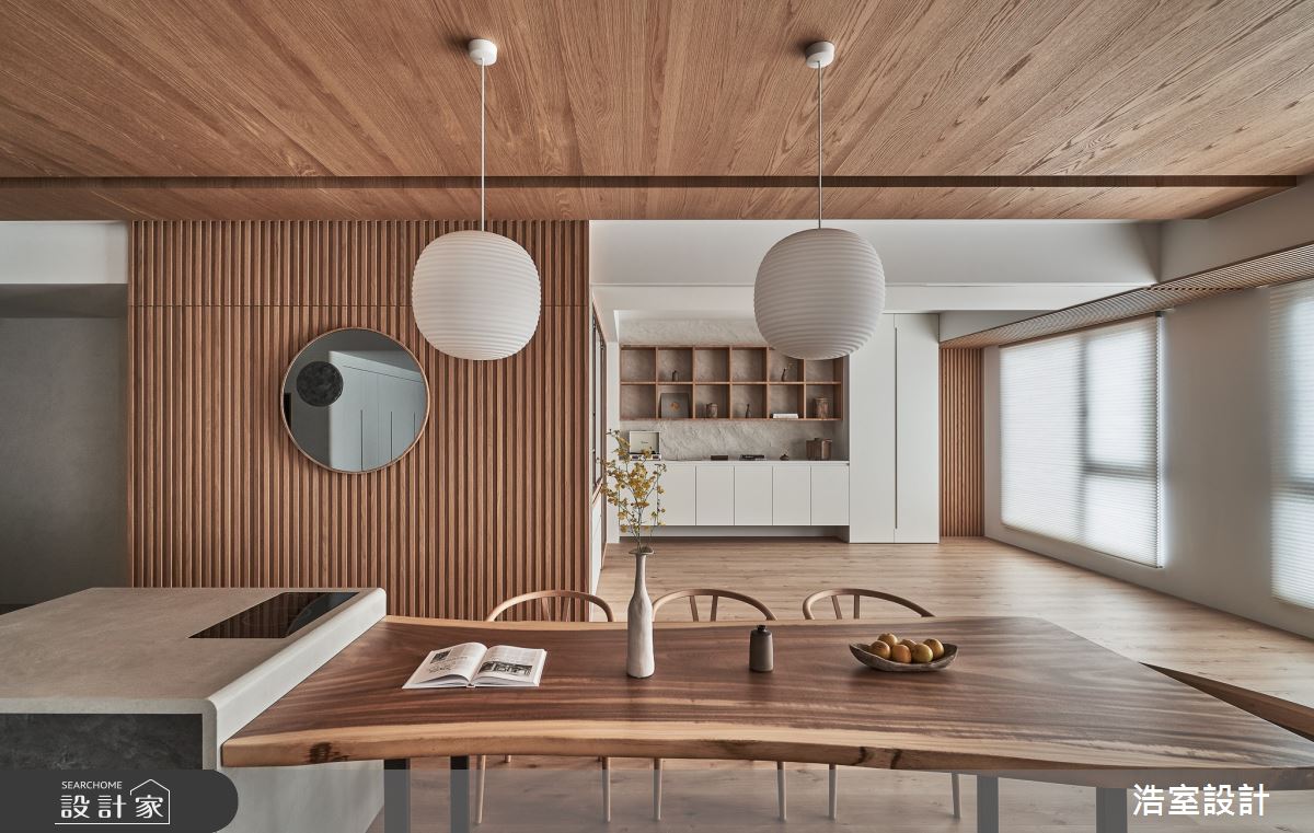 80坪新成屋(5年以下)＿日式無印風餐廳案例圖片＿浩室設計＿浩室_寯永日月之4