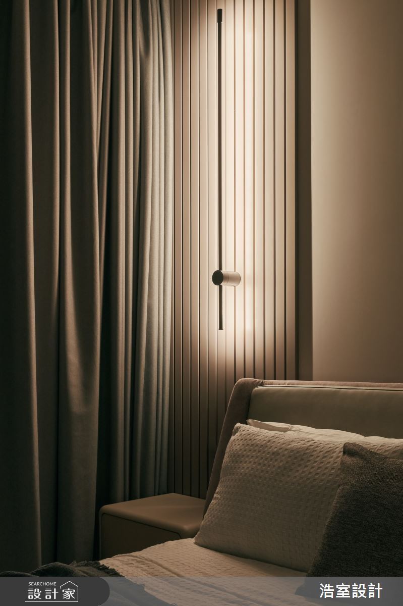 32坪新成屋(5年以下)＿簡約風臥室案例圖片＿浩室設計＿浩室_微醺之15